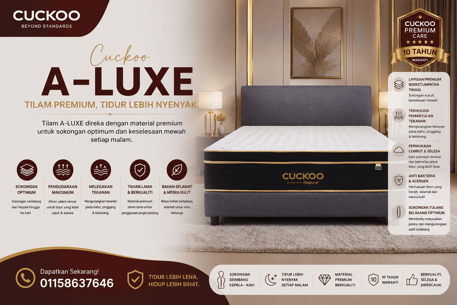 Cuckoo A Luxe Banner